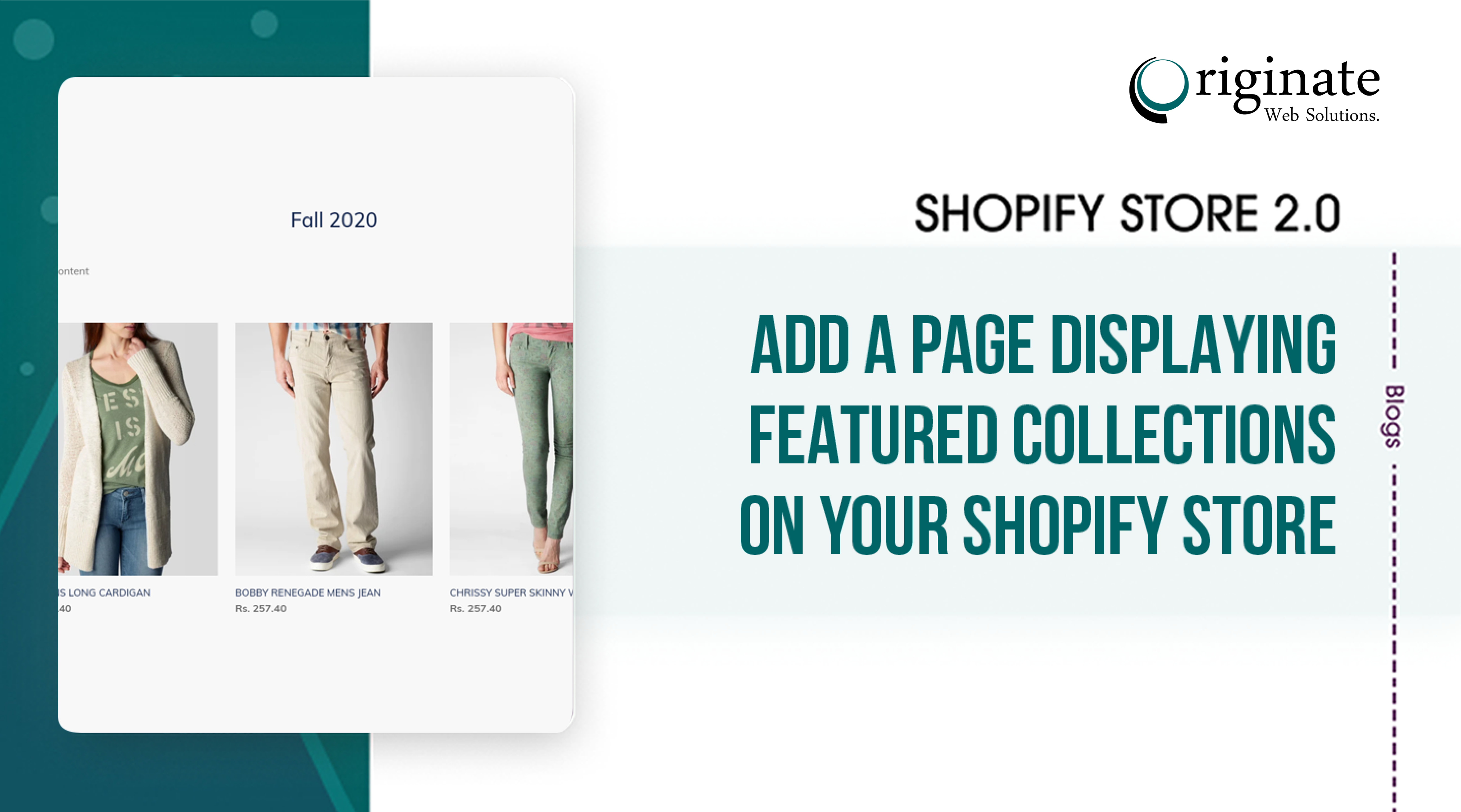 Add a page Displaying Featured Collections on your Shopify store