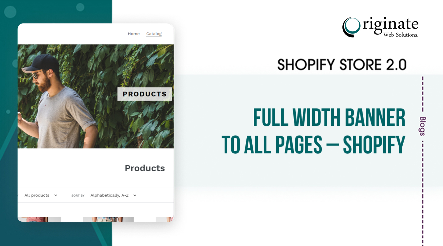 Full width banner to all pages – Shopify