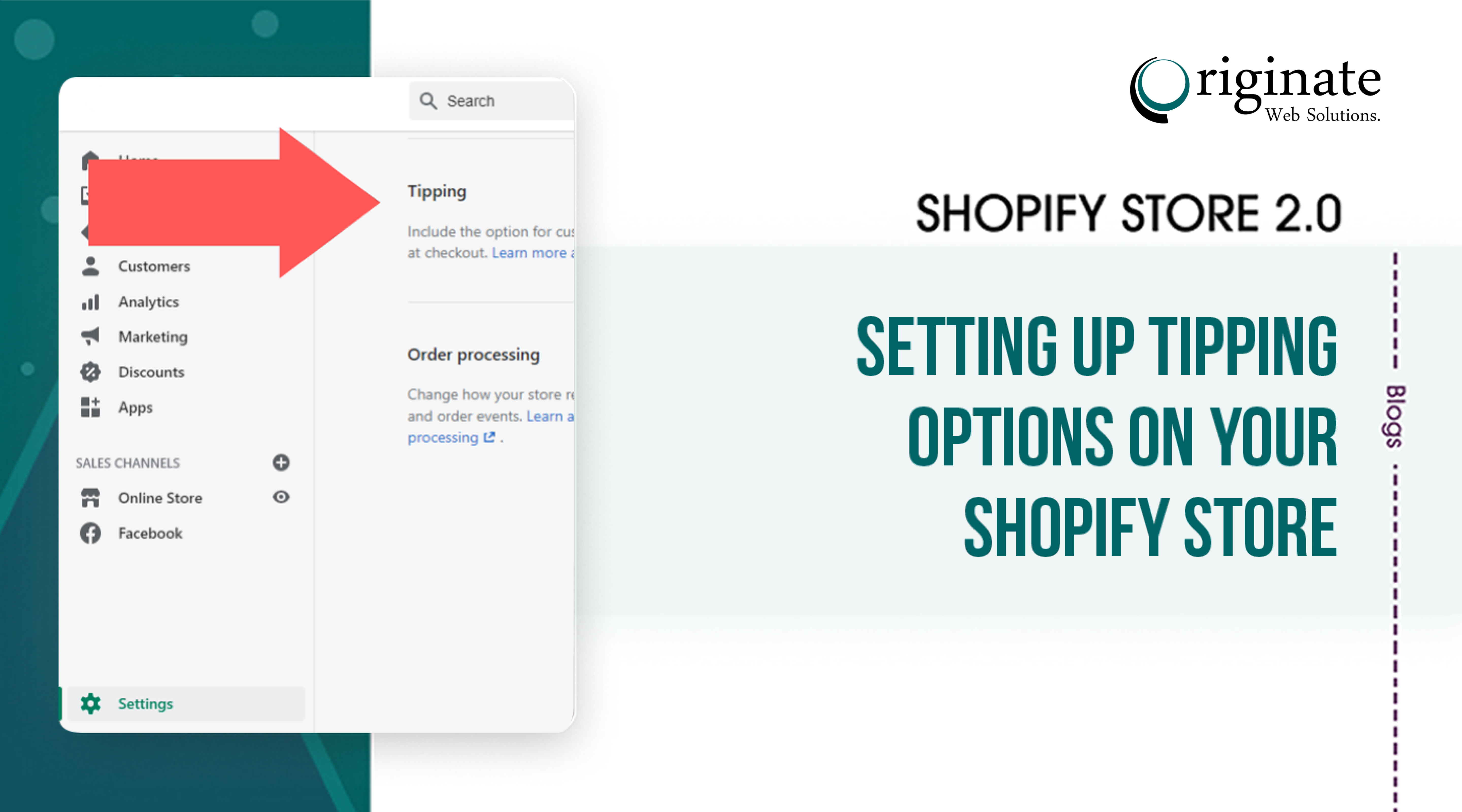 Shopify Tipping Option in website