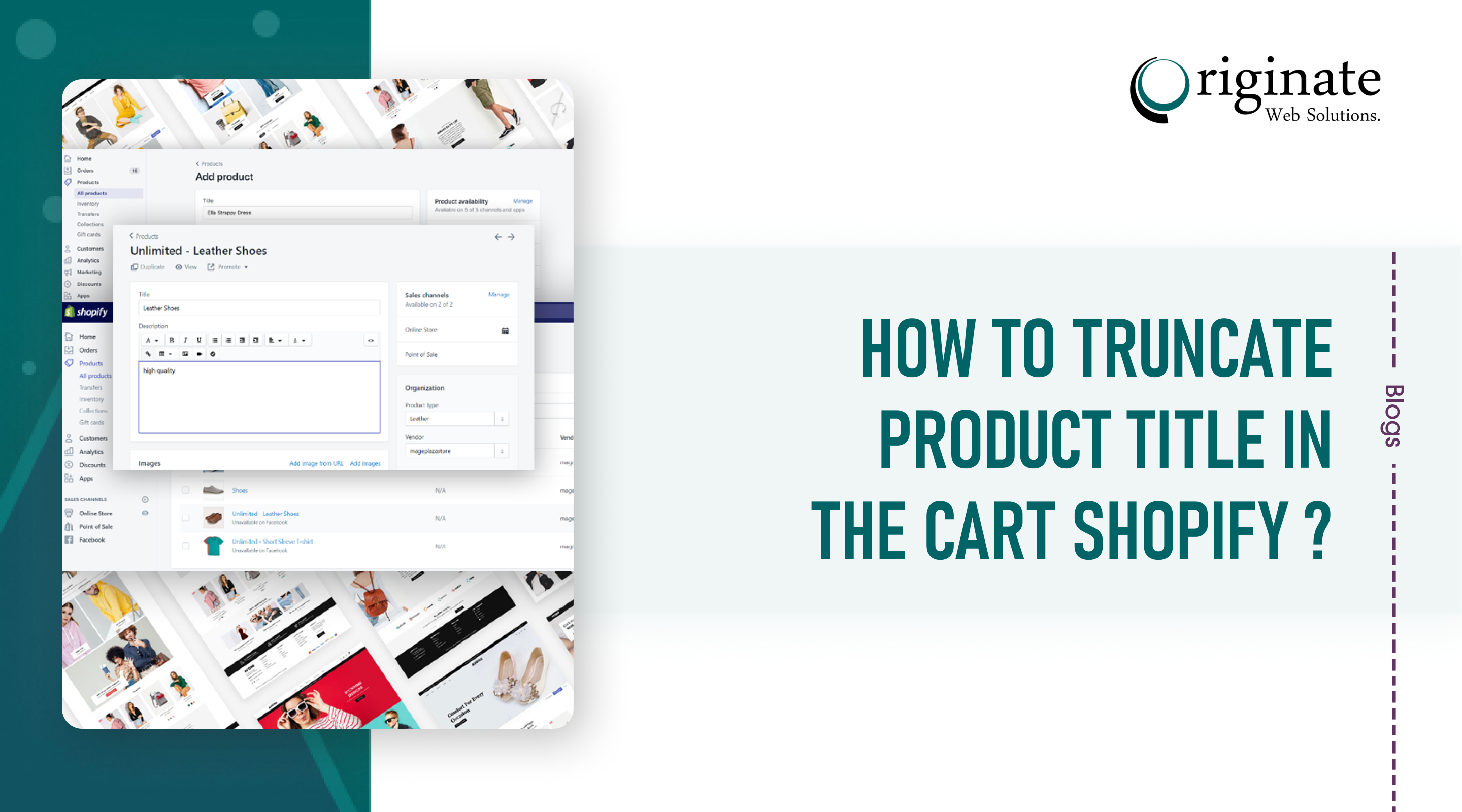How to Truncate Product Title in The Cart Shopify?