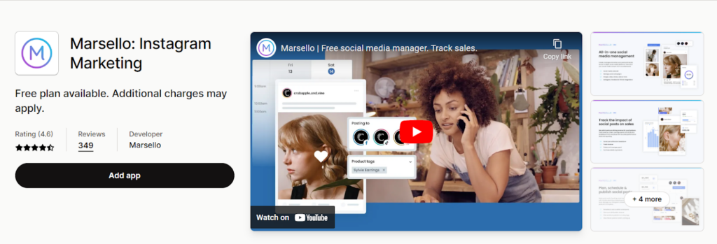 Marsello Social share app